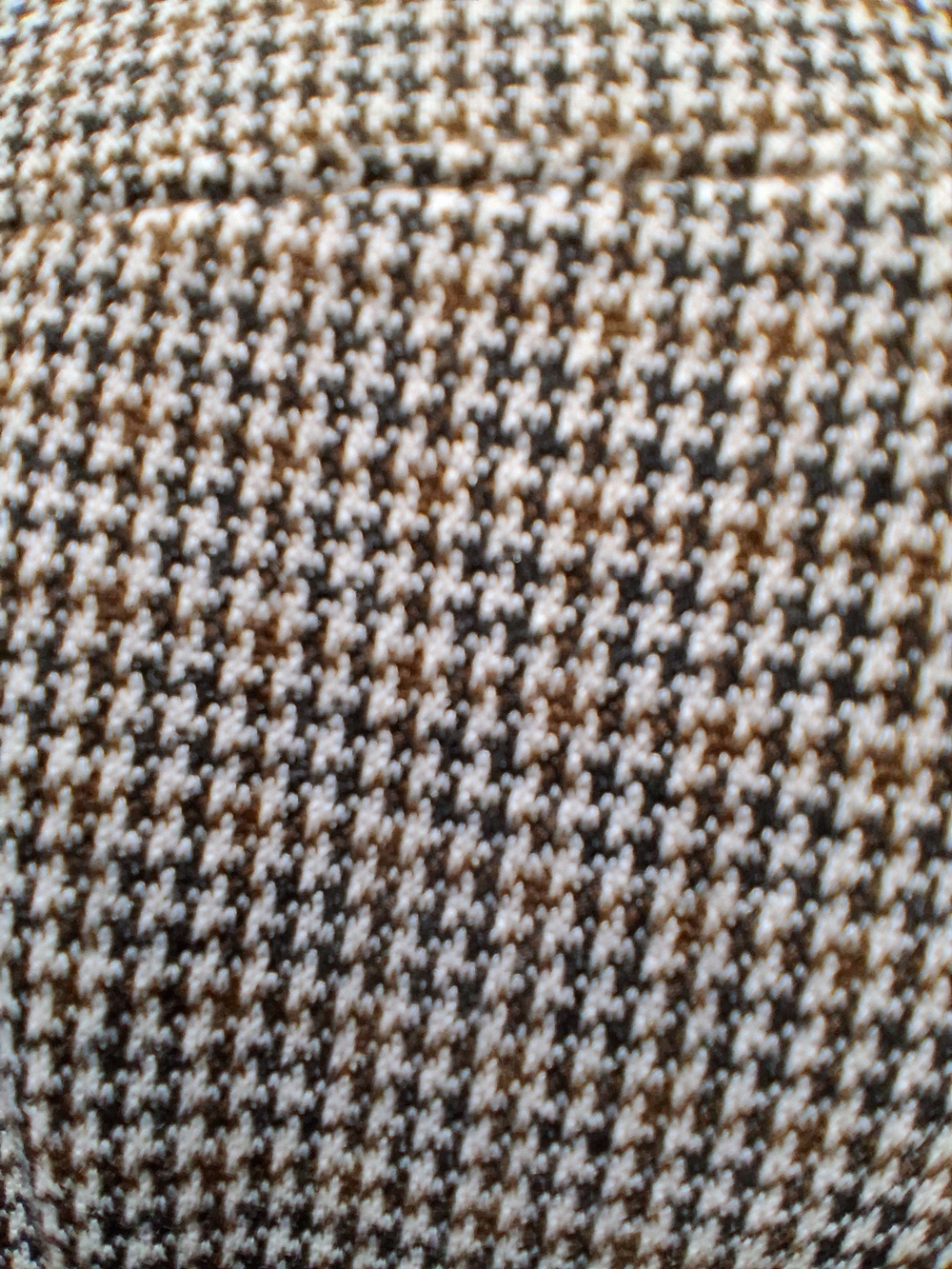 Nine West Women's Large Black and Brown Houndstooth Legging - Picture 5 of 6